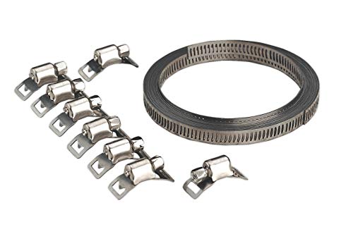 Sealey Hose Clamp Set Self-Build 8Mm Band Width