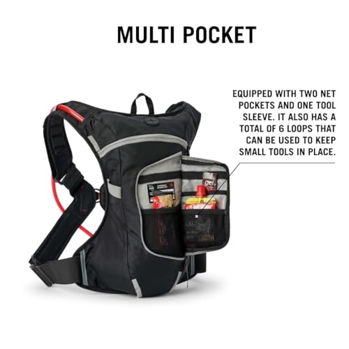 USWE Moto Hydro Hydration Pack in Action