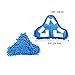 Pack of 3 H2O Steam Mop X5 Pads Washable Reusable Microfiber Cleaning Steamer Replacement Pads for H20 Steam Mop Cleaner
