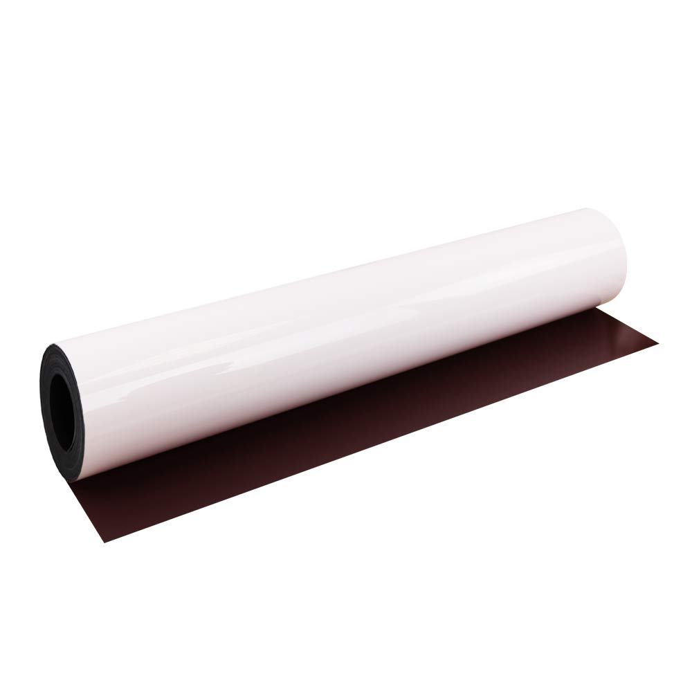 Magflex Lite Flexible Gloss White Dry Wipe Magnetic Sheet For Creating Magnetic PicturesArtworkSigns Or Displays1M Length from B&Q