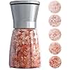 Ebaco Original Stainless Steel Salt or Pepper Grinder - Top Spice Mill with Ceramic Blades, Brushed Stainless Steel and Adjustable Coarseness By Pepper Grinder (Single Package)
