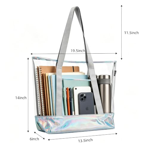 Large Clear Tote Bag miniatura 3