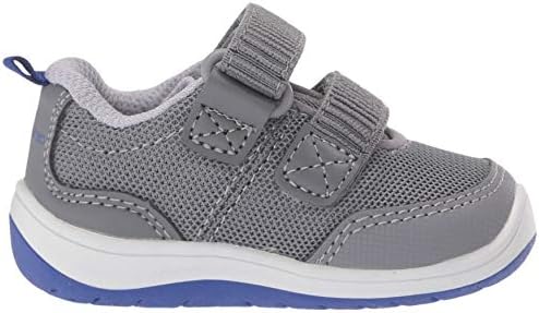 Stride Rite 360 Boy's Dash Dual Width Insole Athletic Sneaker, Grey, 3 M US Infant | Image 5