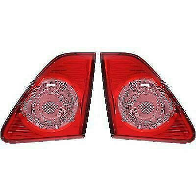 Parts N Go 2009 2010 Corolla Back Up Light Set Driver & Passenger Side Left Right DEPO - TO2803105 TO2802105 8158002190 8159002190