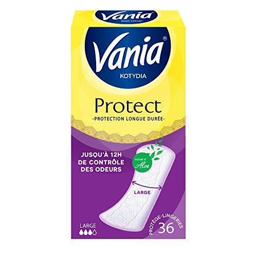 Vania Kotydia Protège-Slips, Protect, Large, Aloe Vera, 36 Protège-Slips Cover