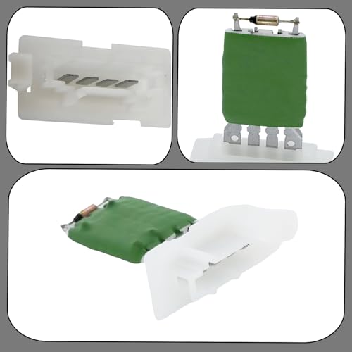 Image of HVAC Blower Motor Resistor 1K0959263A Compatible with 2005-2014 Volkswagen Jetta 2006-2010 Passat 2009-2017 Tiguan Beetle Golf CC Eos GTI R32 Rabbit
