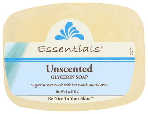 Clearly Natural, Glycerine Soap, Unscented, 4 oz