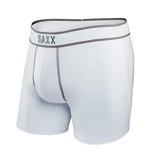 SAXX Underwear Co. Saxx Men's Boxer Brief Pro Elite - White Rock - L