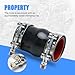 Automotive General Purpose Silicone Hose, Hump Straight, 2.5