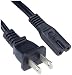 Produktbild InLine 16654U Netzkabel, Netzstecker USA auf Euro 8 C7 Stecker, 1,8m