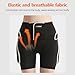 FLEXMAN 3D Hip Protection, EVA Padding Adults Tailbone Hip Butt Pad, All Round Protective Padded Shorts for Skiing Snowboarding Skating Cycling (M)