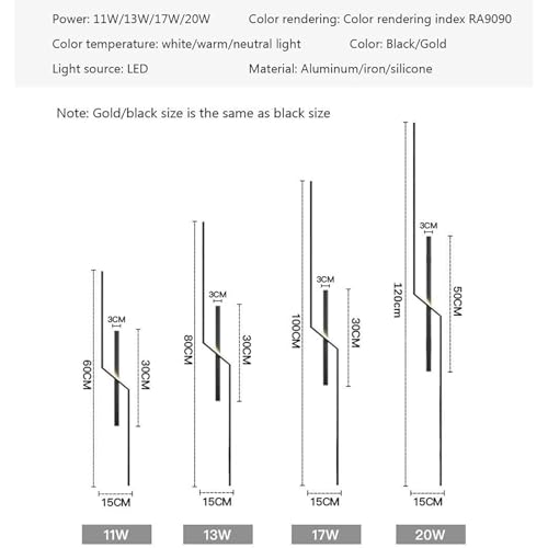 Iluminación de pared decorativa para dormitorio elegante 2
