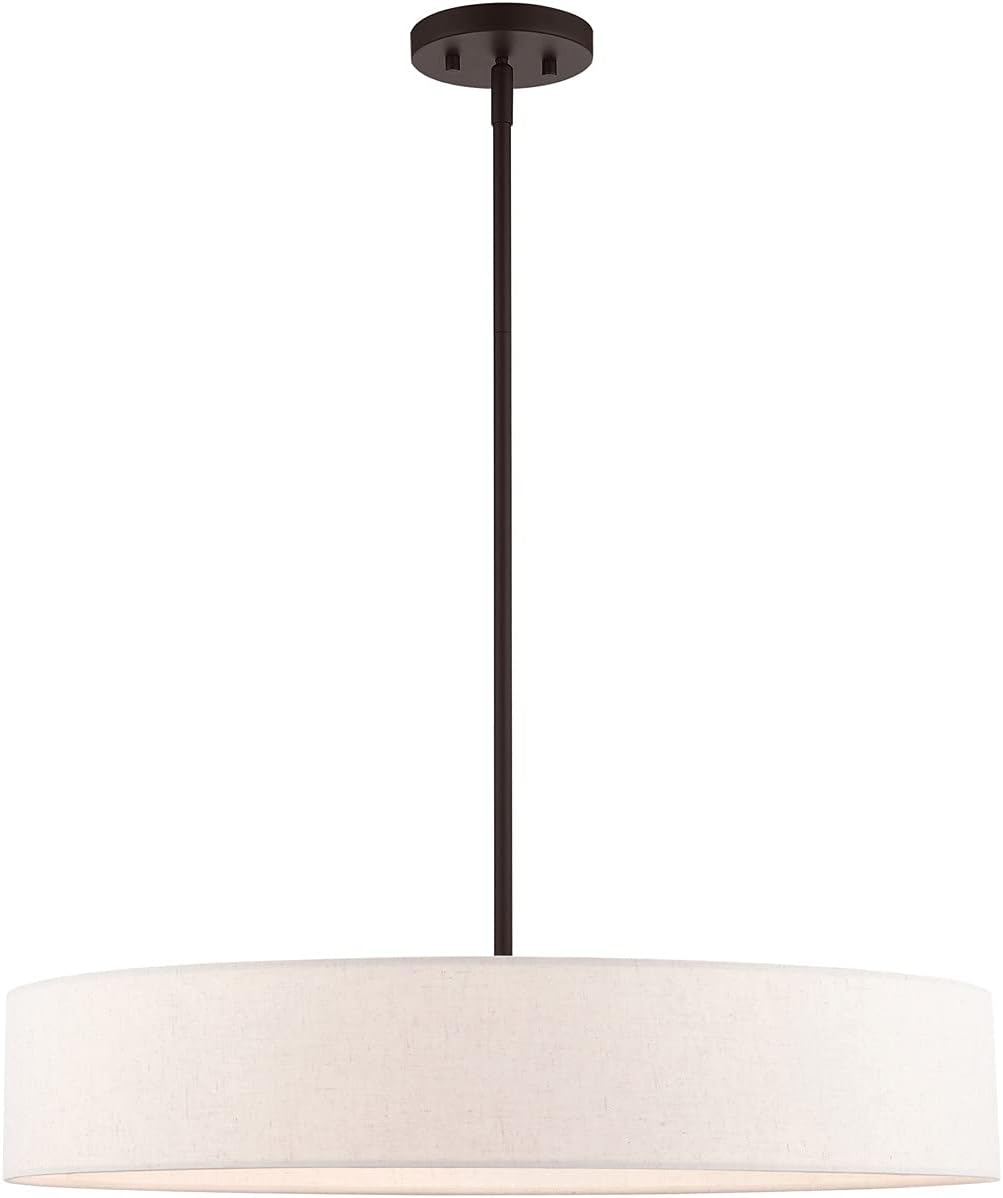 Livex Lighting 46035-07 5 Light Bronze Chandelier