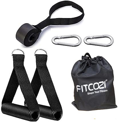 See full amazon price history chart for Fitcozi Resistance Band Handle | Foam Door Anchor | Carabiner Hooks | Bag (Combo Deal) for Toning Tube, Loop Band & Multiple Exercise Equipment Fitcozi Resistance Band Handle | Foam Door Anchor | Carabiner Hooks | Bag (Combo Deal) for Toning Tube, Loop Band & Multiple Exercise Equipment (B09HHDGGKQ) Amazon Price History, Amazon Price Tracker