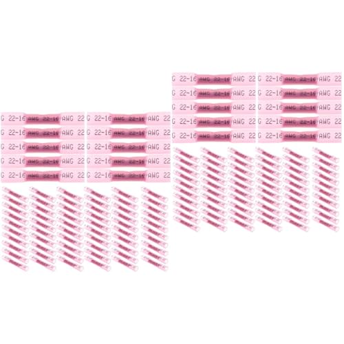 Connecteurs bout à bout isolés thermorétractables pour sécuriser vos circuits électriques, 400 pcs