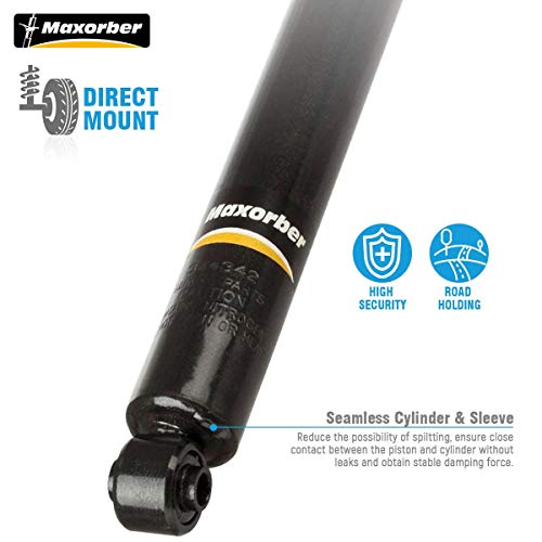 Maxorber Rear Set 2 Pieces Shocks Struts Absorber Compatible with Grand Cherokee 1999-2004 Shocks Absorber - Thumbnail 4