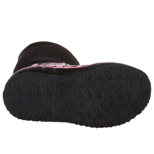 Bogs Kid's Classic High Waterproof Insulated Rubber Neoprene Rain Boot, Dots Print/Black/Multi, 2 M US Little Kid4