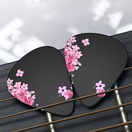 Ensemble de 12 médiators de guitare Beautiful Flowers pour guitare acoustique, guitare électrique, contrebasse, ukulélé - Les Beatles, Paul McCartney, John Lennon, RIngo Starr, George Harrison Ensemble de 12 médiators de guitare Beautiful Flowers pour guitare acoustique, guitare électrique, contrebasse, ukulélé – Image 8