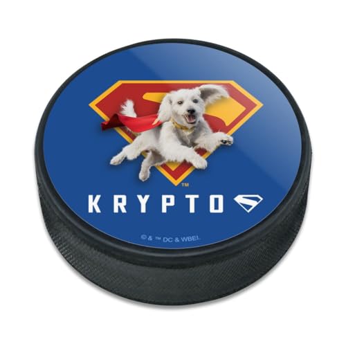 Superman 2025 Krypto Shield Ice Hockey Puck