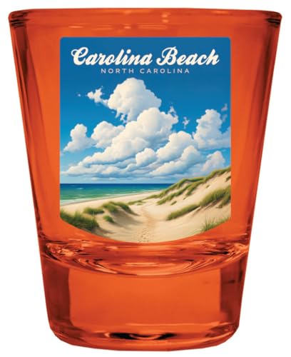 Vaso de chupito souvenir naranja 2 oz