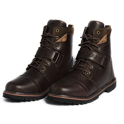 Patron - men’s touring motorcycle boot - dark brown