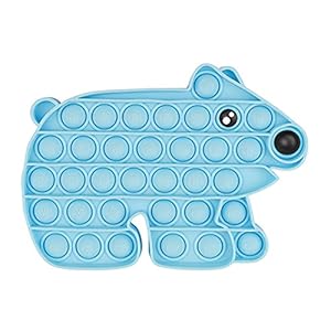 Push & pop Bubble Sensory Fidget Toy, Bubble Popper Fidget Speelgoed voor kinderen en volwassenen, Autisme speciale…