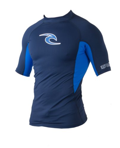 Rip Curl Men's Classic Short Sleeve Wave Lycra Rash Guard