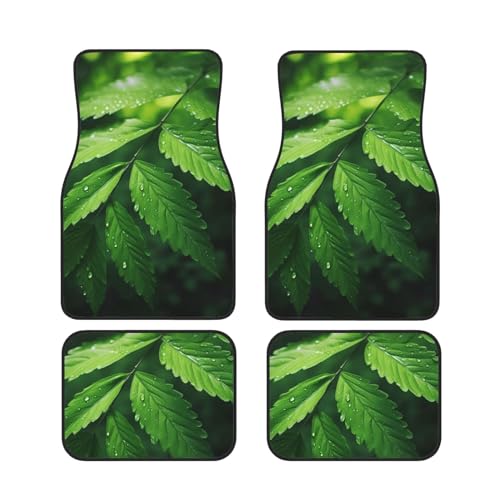 Tapis de sol auto feuilles vertes pour protéger votre SUV en voyage