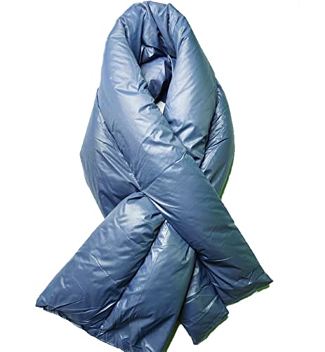 Padded Oblong Nylon Pull-through Puffer Scarf4