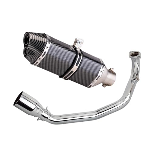 Tuyau d'échappement moto en acier durable pour ligne YAMAHA ZUMA