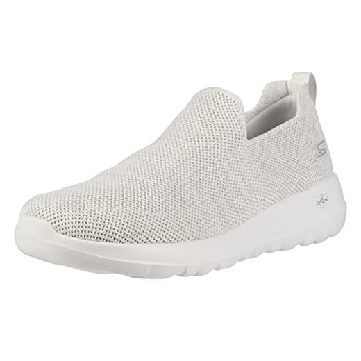 Skechers Tênis masculino Go Walk Max Modulante, cremebranco, 40 EU