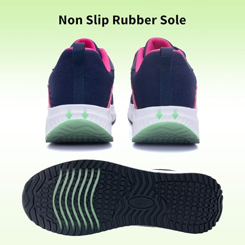 Image of RomenSi Womens Arch Support Walking Shoes Orthotic Fashion Sneakers Tennis Shoes for Plantar Fasciitis Pain Relief US 5.5-11