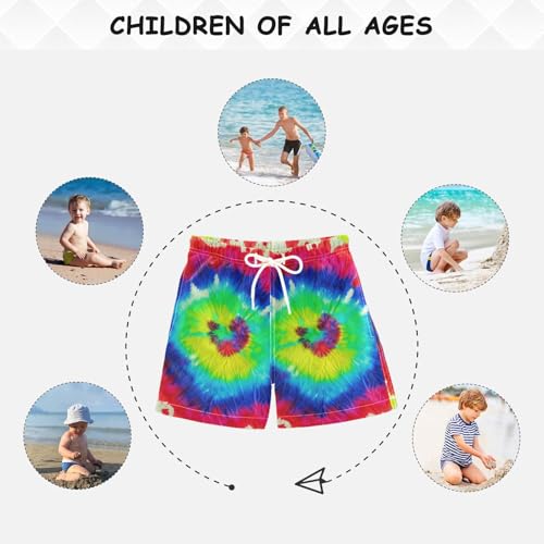 Boys Swim Trunks Tie Dye Toddler Swim Shorts Little Boys Bathing Suit Swimsuit Toddler Boy Swimwear 2T 202c15163