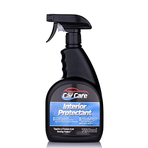 Clean Me Car Care Interior Protectant 750 ml – Dashboard & Vinyl Protector Spray – UV Protection, Anti-Static Shine for Plastic, Rubber & Leather Surfaces