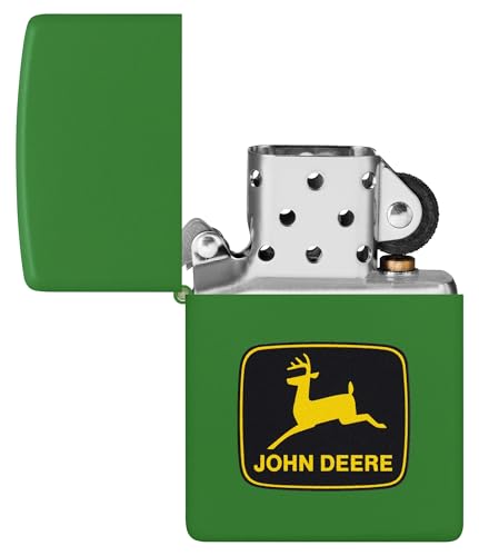 Encendedor Zippo John Deere Logo Verde Musgo miniatura 4