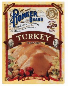 Pioneer Brand Gravy Mix Packets - Makes 2 Cups (Pack of 12) (Turkey)