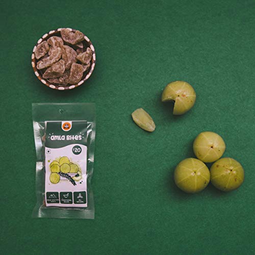 Image of GO DESi Chaat Combo Dried Sweet Amla Bites & Lemon Chaat (Pack Of 20)