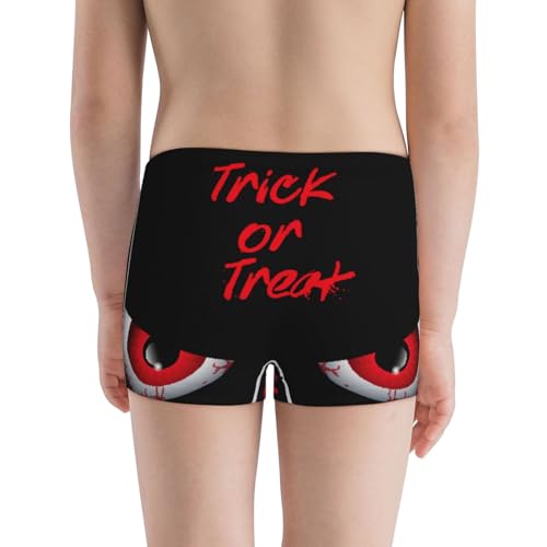 Boys' Cotton Boxer Brief Soft Underwear-Happy Halloween23