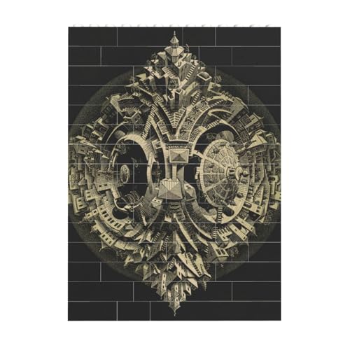 M.C. Escher }EbcEGbV[ G (lʑ̃vl^Ch) ςݖ؃pY mߋ WO\[pY  l q NX}X a 10.3cm x 14.1cm