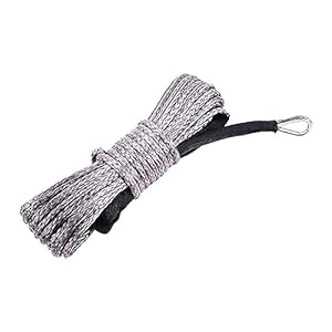 Bassfly 1/4''x50' Synthetisches Windenseil Abschleppgurt