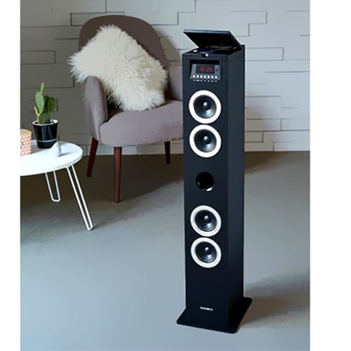 Tour de son multimédia avec Lecteur CD DS120CD avec Bluetooth USBSDRadio FM Puissance de 60 Watts Lumière LED OVNI - vue 5
