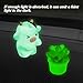 OYIXIO Cute Cows and Potted Plant Car Decoration, Fun Interior Accessory for Rearview Mirrors and Dashboard, Suitable for Women's Kawaii Cars Gifts
