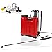 Produktbild DEMA Rückenspritze 18 L  Drucksprüher, Gartenspritze, Unkrautsprüher  mit Handpumpe, Kolbenpumpe, Handkurbel  für Garten, Pflanzenschutz, Unkrautbekämpfung