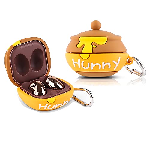 (1 Pack) Bgaanm Cartoon Silicone Case Cover With Keychain Designed For Samsung Galaxy Buds2 Pro (2022) /Galaxy Buds 2 (2021) /Galaxy Buds Pro (2021) /Galaxy Buds Live (2020) #TOP3