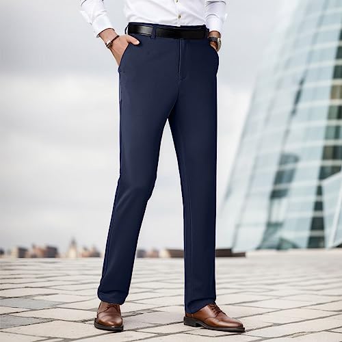 Business Casual Pants for Men Loose Fit Chinos Pants Men Hiking Pants Men Lightweight Cold Weather Big and Tall Tactical Pants for Men 50x30 Linen Pants Men Slim Fit Mens Black Dress Pants Joggers Men2