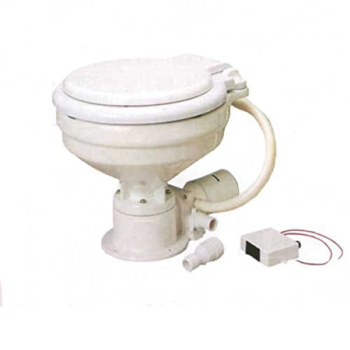 Tmc - Elektro-WC TMC 12 V, Sitz aus Kunststoff oder Holz, Modell: Kunststoffsitz, V: 12 Ampere: 15