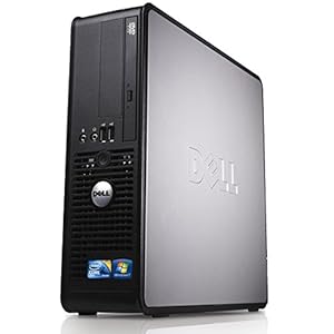 Windows 10, Dell Optiplex Desktop PC, Dual Core, 4GB Ram, 160GB Hard Drive, DVD (Renewed)