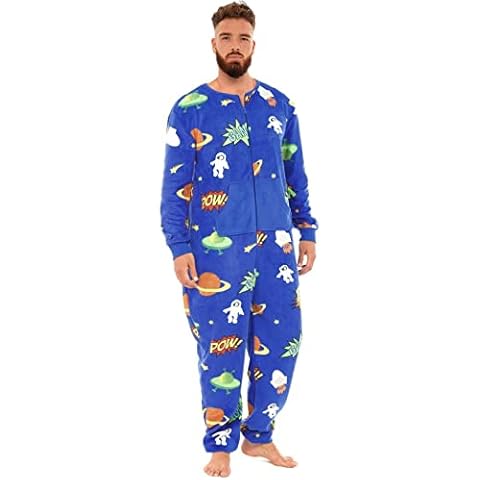 i-Smalls Blue Space Comic Print Fleece Onesie Cover