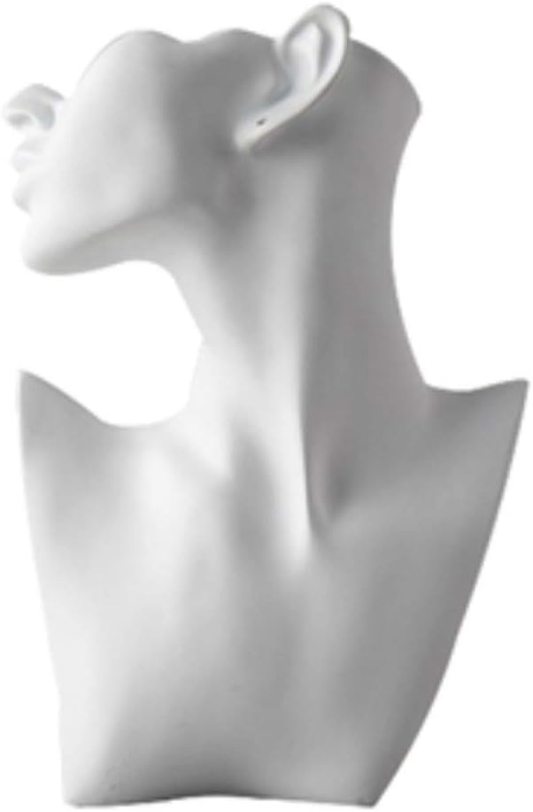 Modern and Simple Resin Abstract Figures, Fashion Jewelry Display Stands, Ornaments (Color : A)