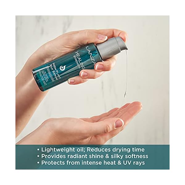 L'ANZA Neem Plant Silk Award-winning Healing Serum, Effortlessly Nourishes, Repairs, and Boosts Hair Shine and Strength for a Perfect Silky Look, For All Hair Types